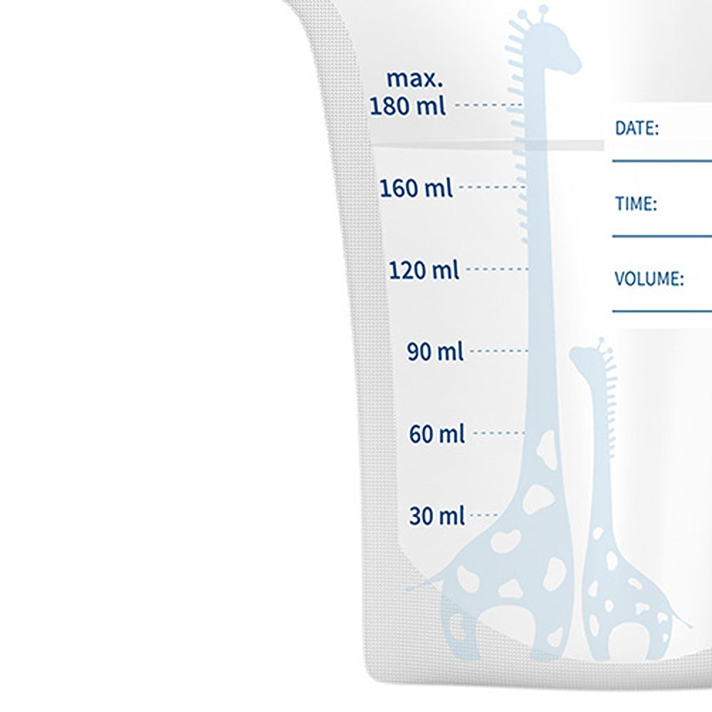 Sacchetti per la Conservazione del Latte Materno 180 ml 30 pezzi
