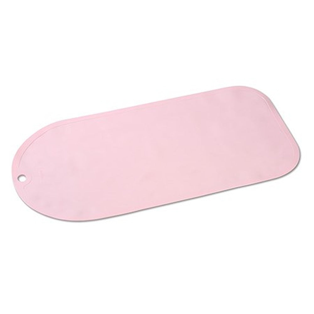 Tappetino da Bagno Antiscivolo 70x35 cm Rosa