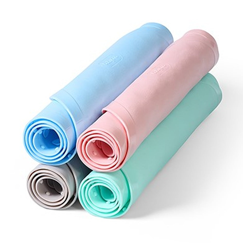 Tappetino da Bagno Antiscivolo 70x35 cm Rosa