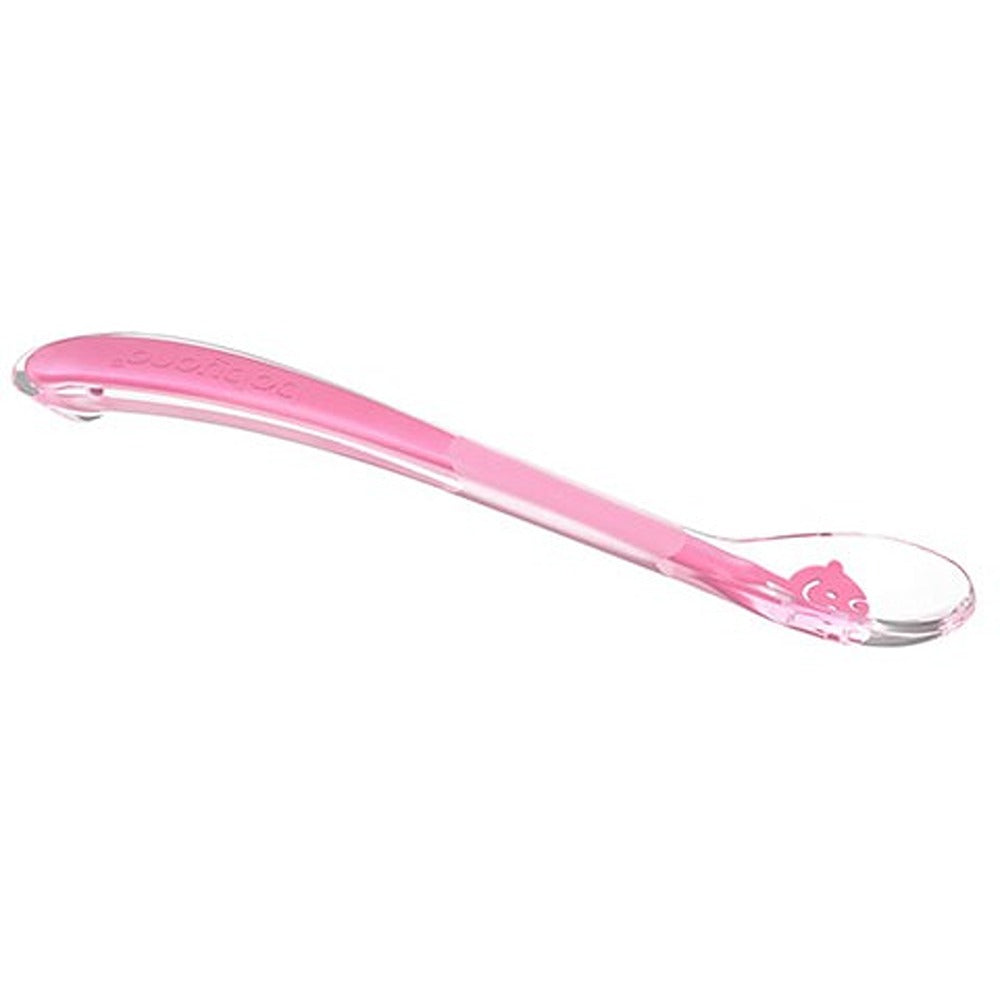 Cucchiaio Morbido in Silicone Baby's Smile Rosa