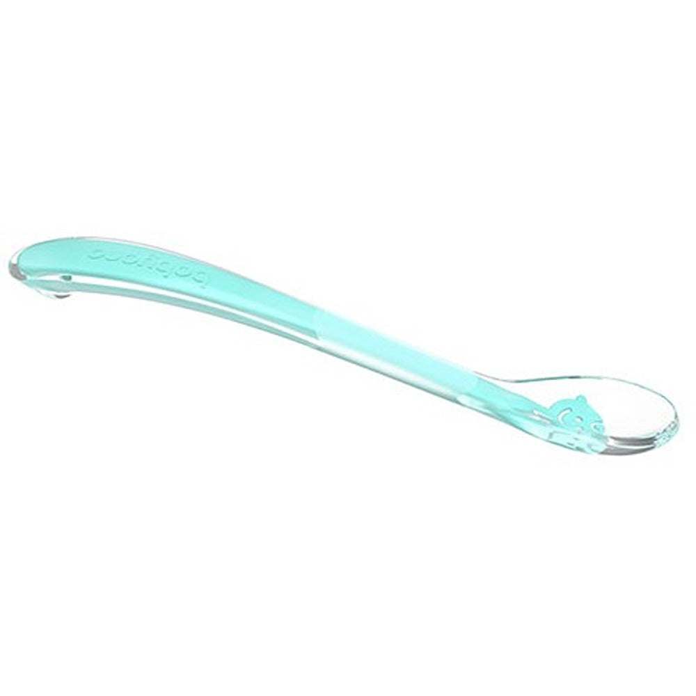 Cucchiaio Morbido in Silicone Baby's Smile Blu