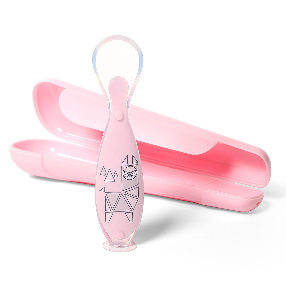 Cucchiaio a Ventosa in Silicone Assortiti