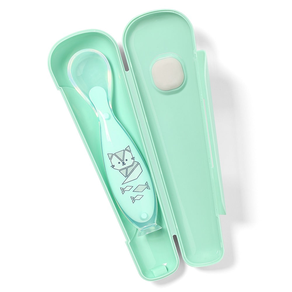 Cucchiaio a Ventosa in Silicone Assortiti