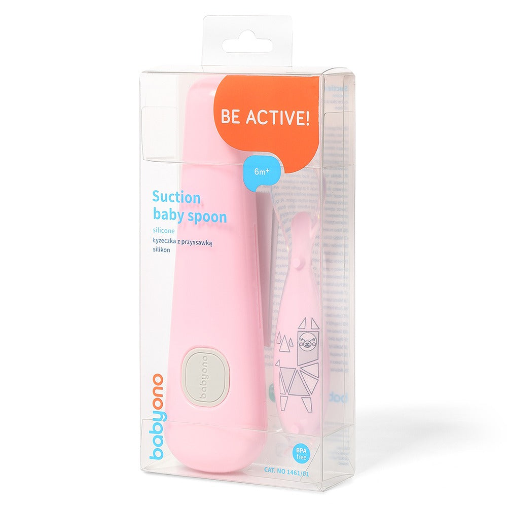 Cucchiaio a Ventosa in Silicone Assortiti