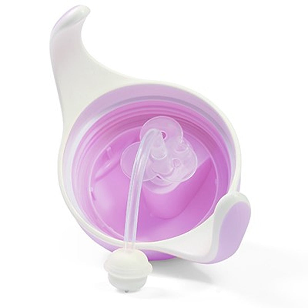 Tazza con Cannuccia Appesantita 240 ml Porpora