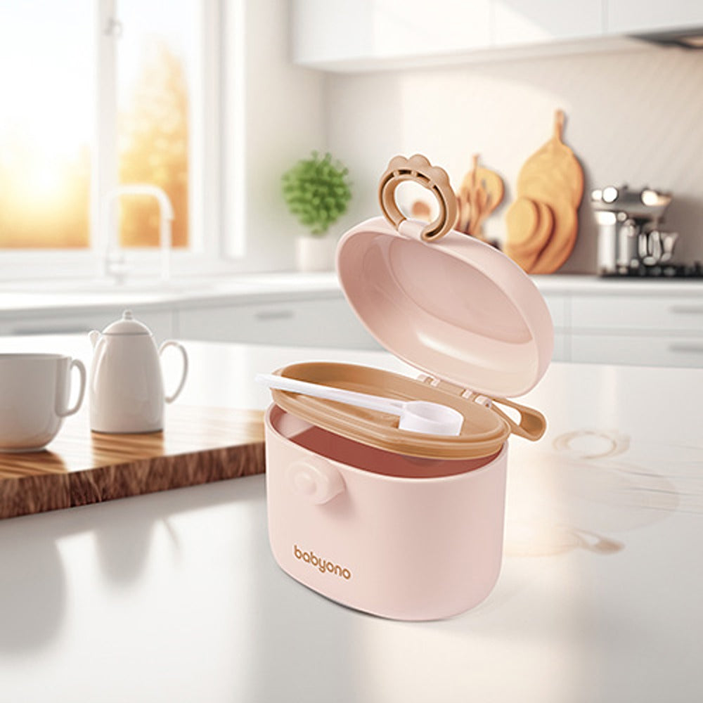 Contenitore per Latte in Polvere Beige