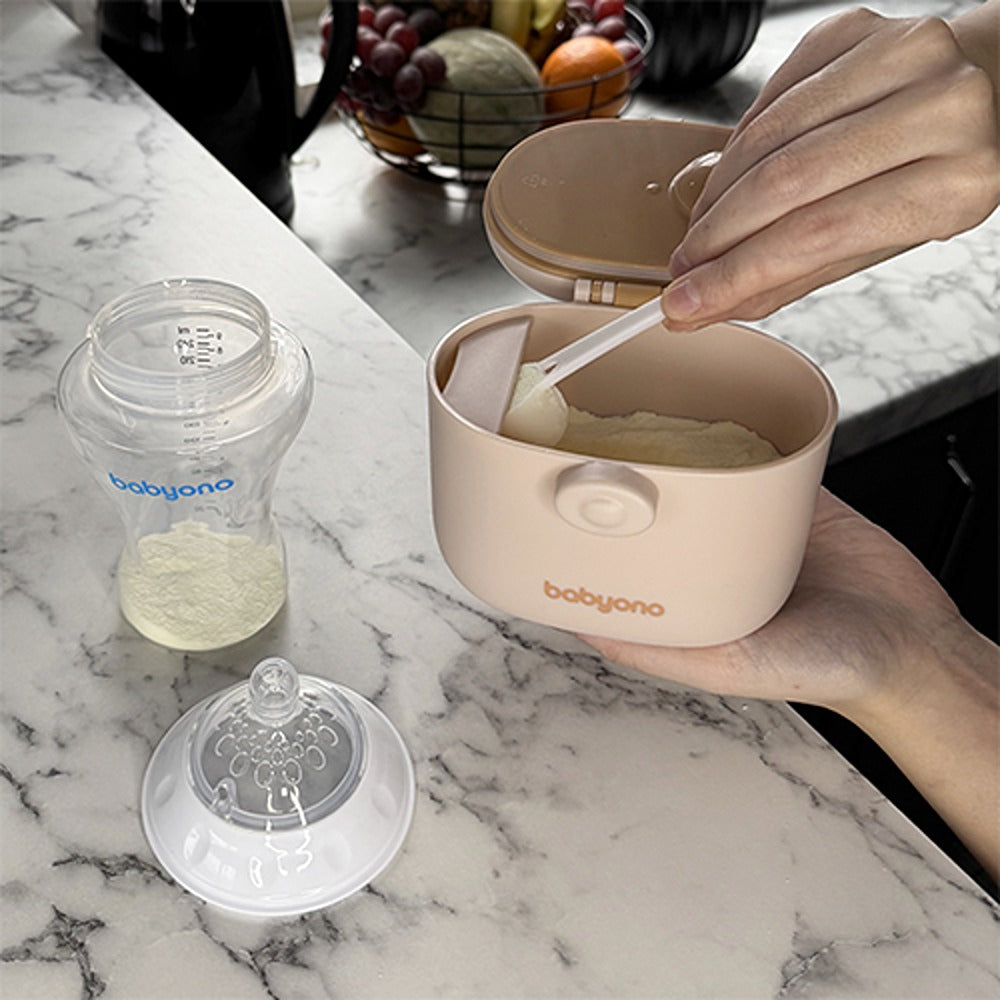 Contenitore per Latte in Polvere Beige