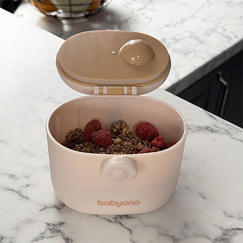 Contenitore per Latte in Polvere Beige