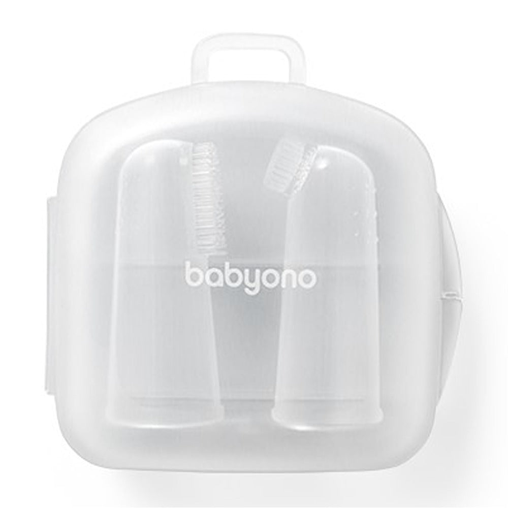 Set Spazzolino Primi Denti E Massagiagengive con Custodia
