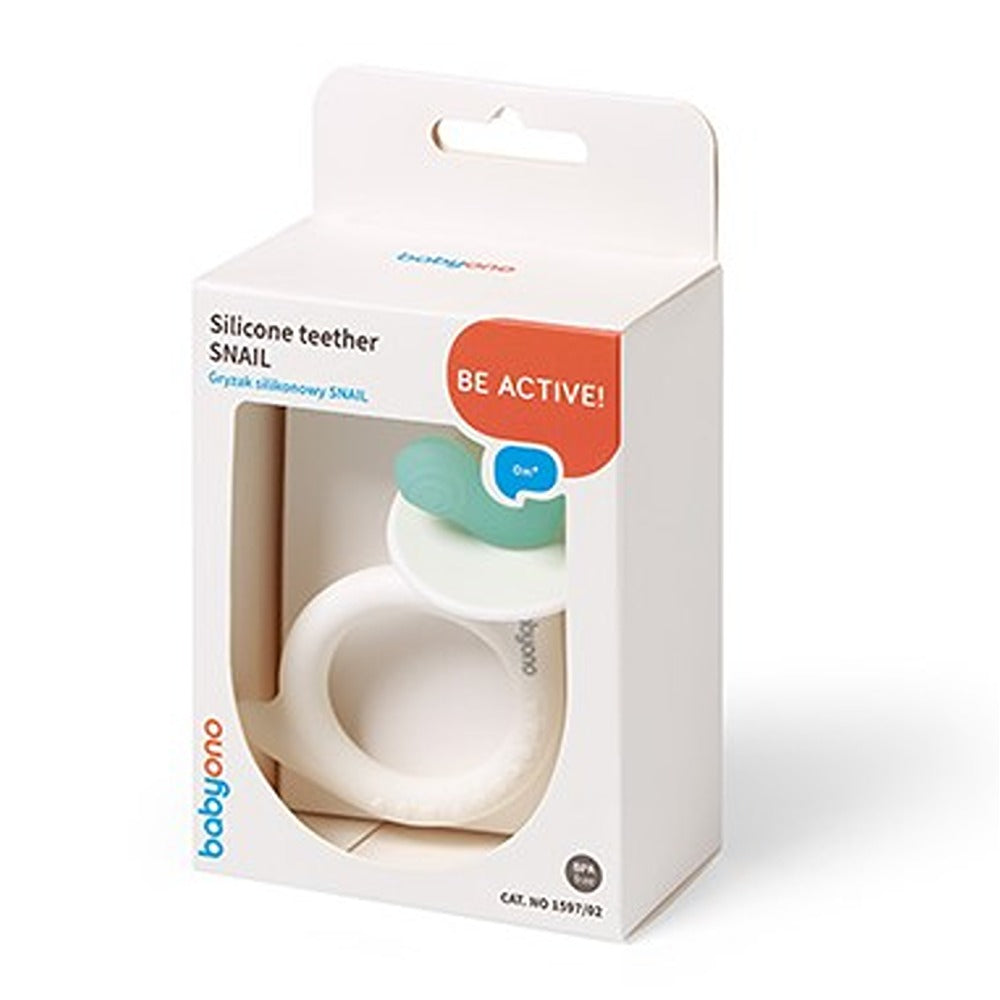 Massaggiagengive in Silicone Lumaca Blu