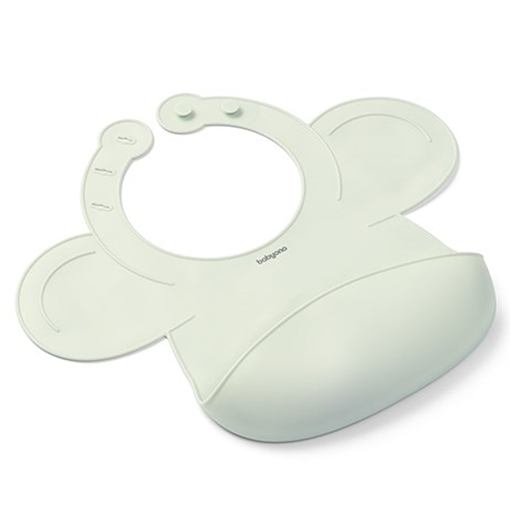 Bavaglino in Silicone con Chiusura Regolabile Salvia
