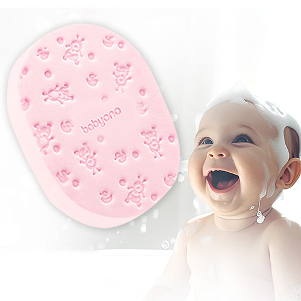 Spugna da Bagno per Neonati Rosa
