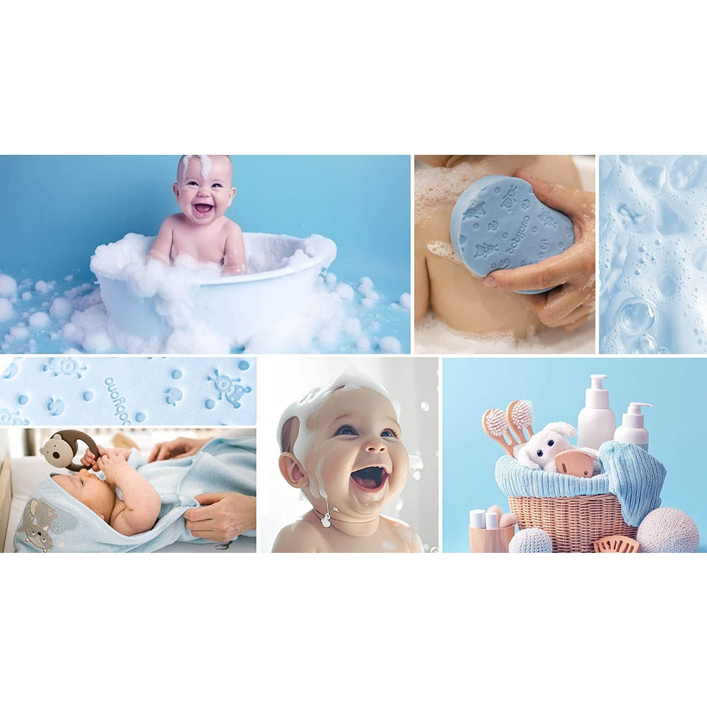 Spugna da Bagno per Neonati Blu