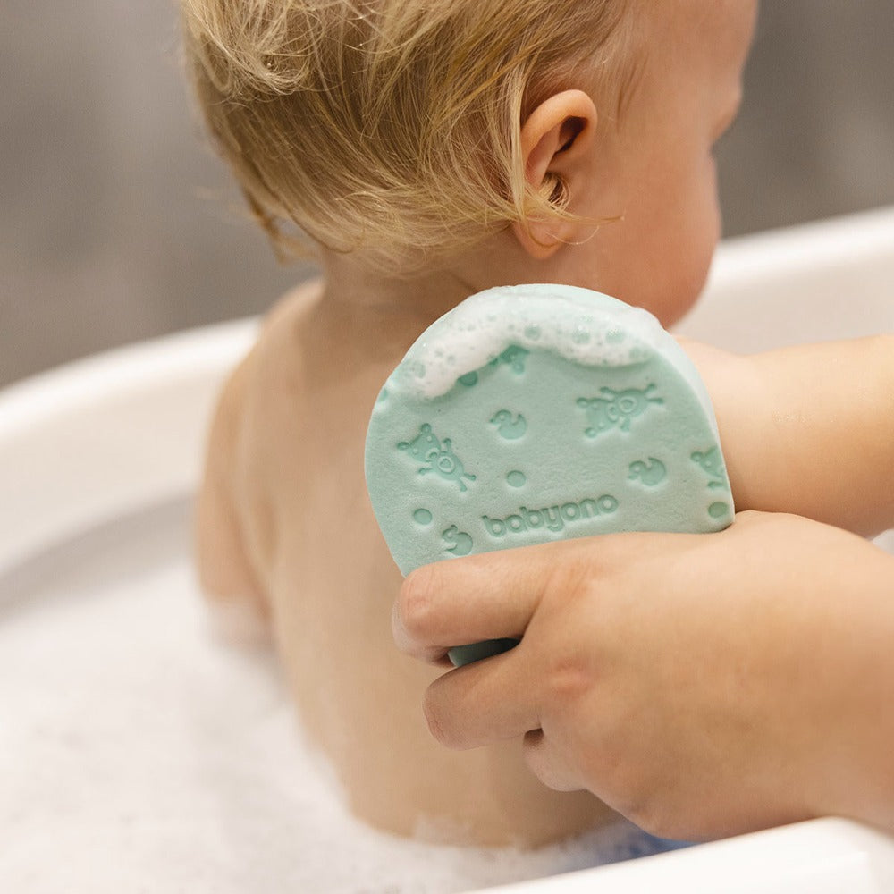 Spugna da Bagno per Neonati Verde
