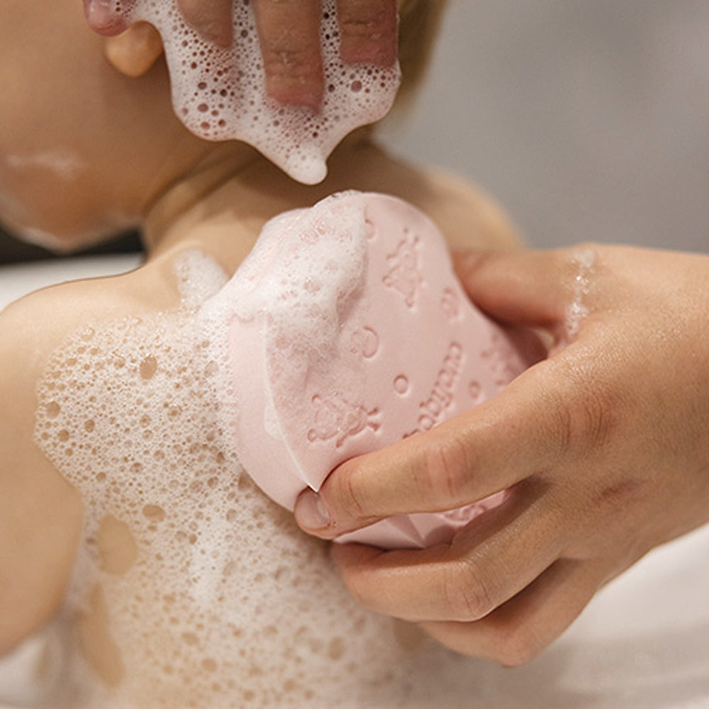 Spugna da Bagno per Neonati Rosa