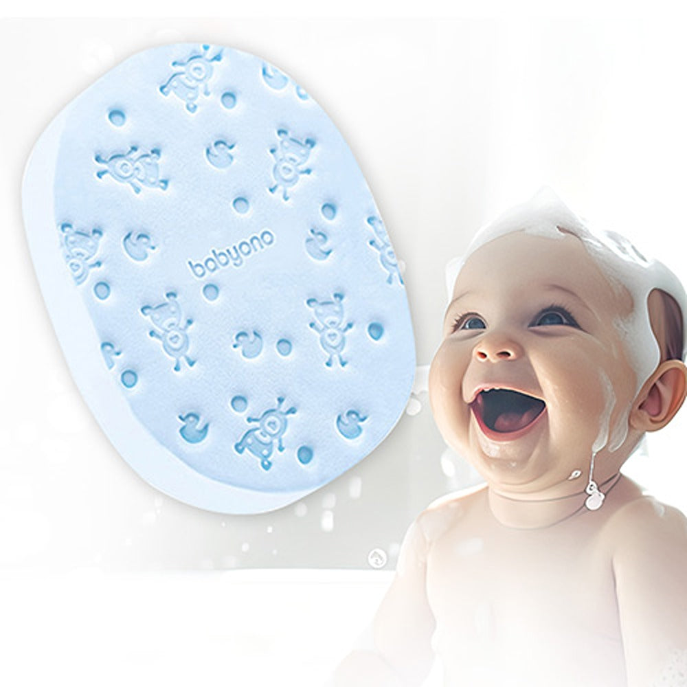 Spugna da Bagno per Neonati Blu