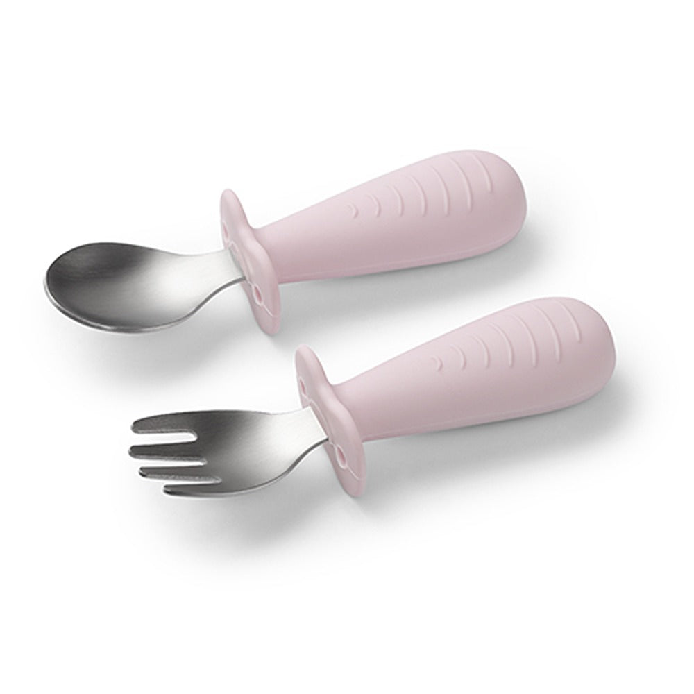 Set Cucchiao E Forchetta in Acciaio inox Rosa