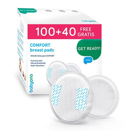 Coppette Assorbilatte Comfort 100+40 Pezzi