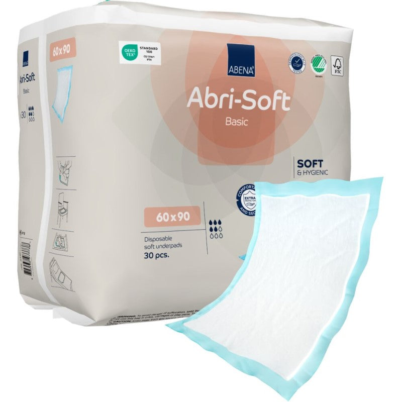 Traverse Abri-Soft Basic 90x60 cm 30 pezzi