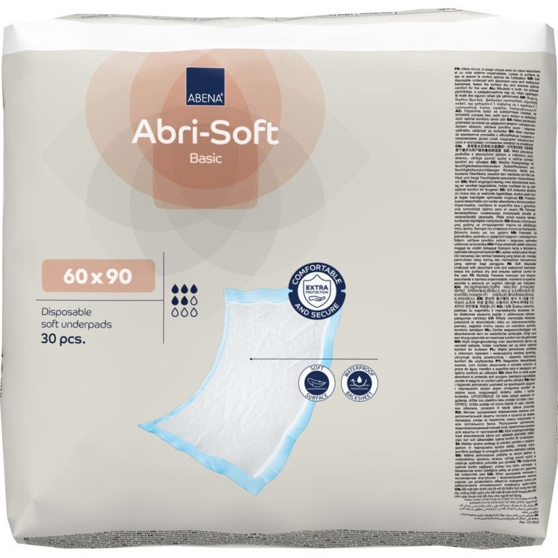 Traverse Abri-Soft Basic 90x60 cm 30 pezzi