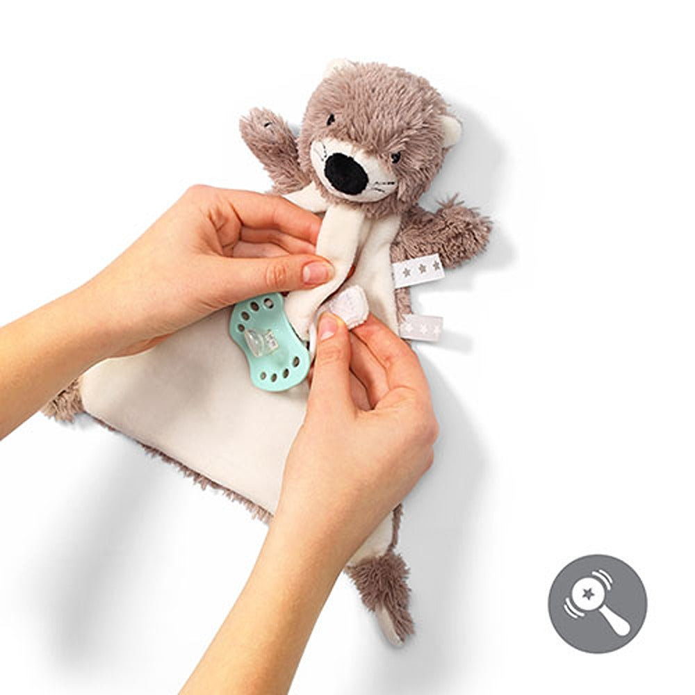 Peluche con Portaciuccio Otter Maggie