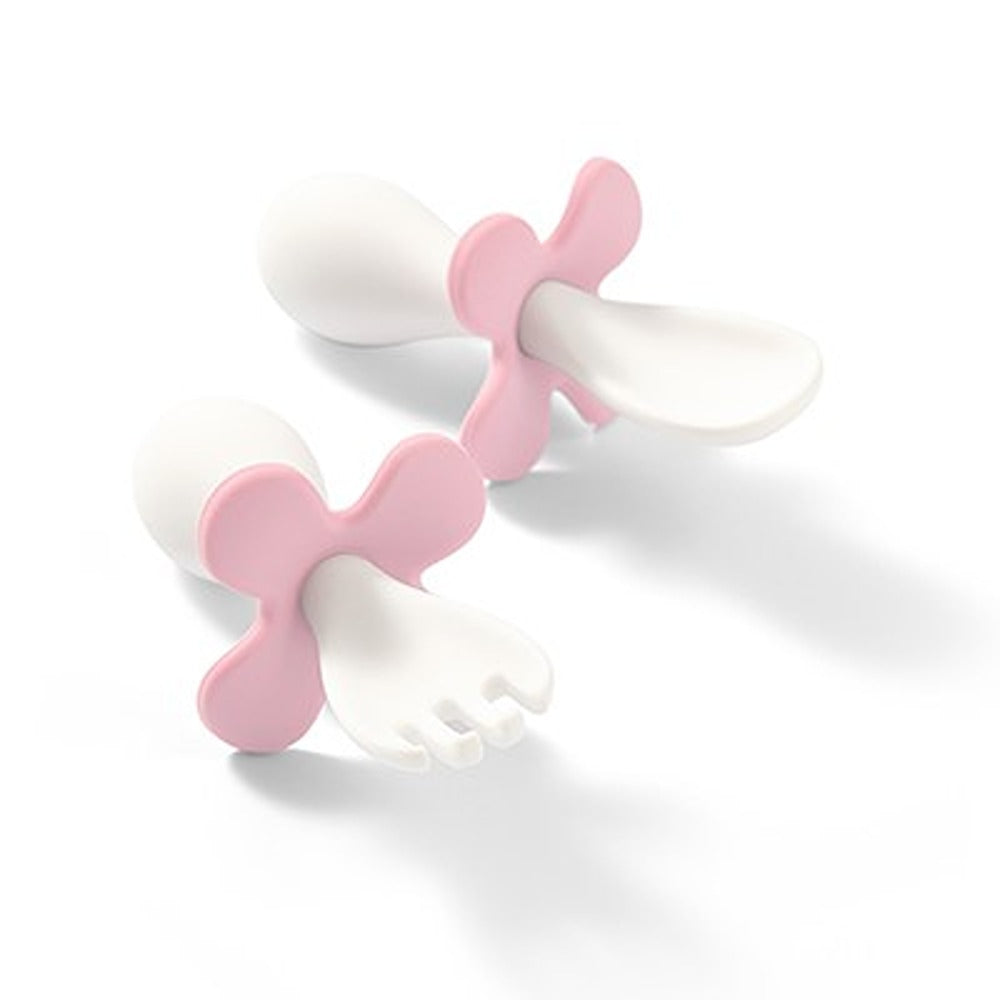 Set Posate Ergonomiche Rosa
