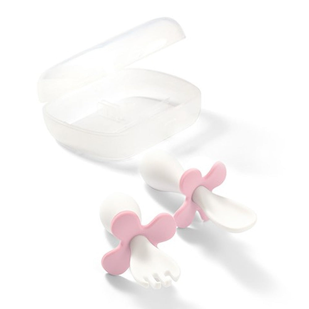 Set Posate Ergonomiche Rosa