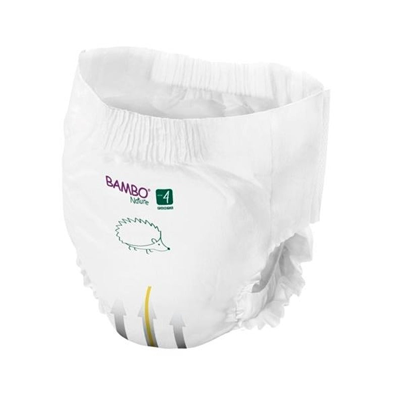Pannolini Bambo Nature a Mutandina Taglia 4 7-12 kg 20 pezzi