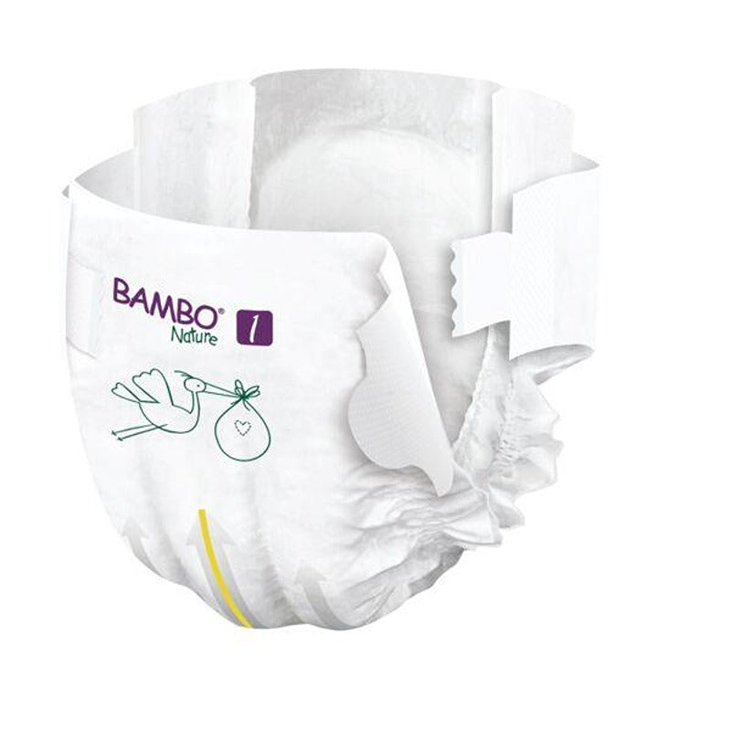Pannolini Bambo Nature Taglia 1 2-4 kg 22 pezzi
