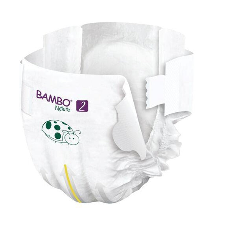Pannolini Bambo Nature Taglia 2 3-6 kg 30 pezzi