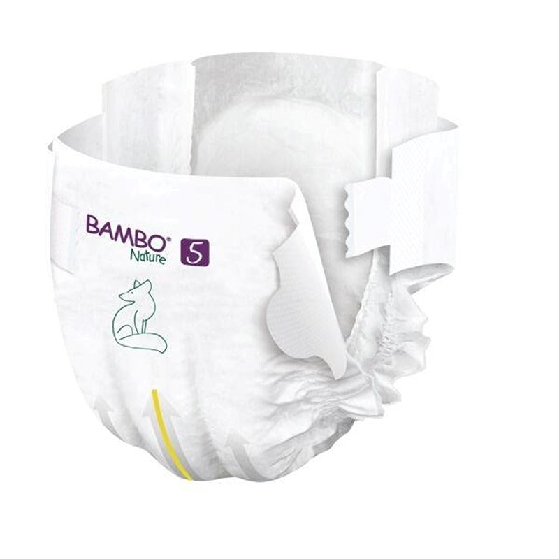 Pannolini Bambo Nature Taglia 5 12-18 kg 22 pezzi
