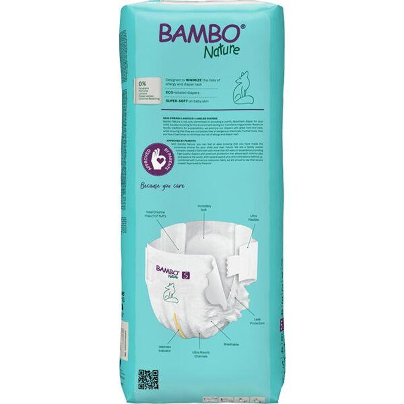 Pannolini Bambo Nature Taglia 5 12-18 kg 44 pezzi