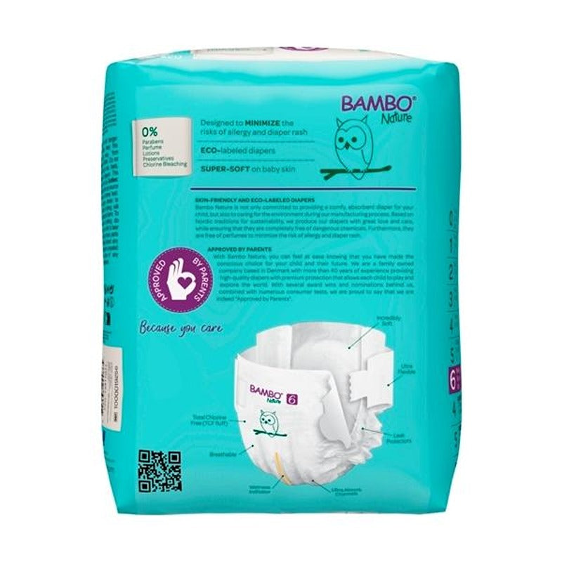 Pannolini Bambo Nature Taglia 6 16+ kg 20 pezzi