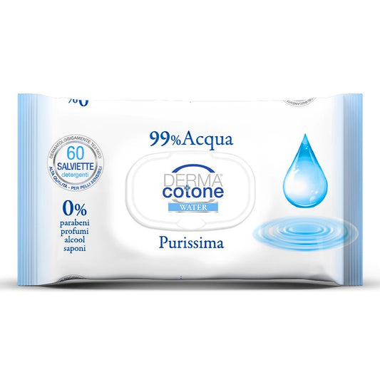 Salviettine Acqua Purissima 60 pezzi
