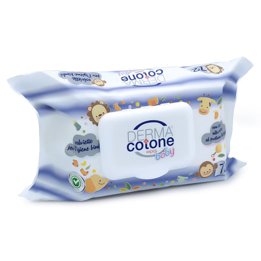 Salviettine Baby Fragranza Talco 72 pezzi