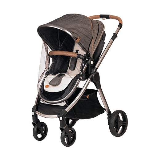 Zanzariera Happy Summer Nera per Passeggino Universale