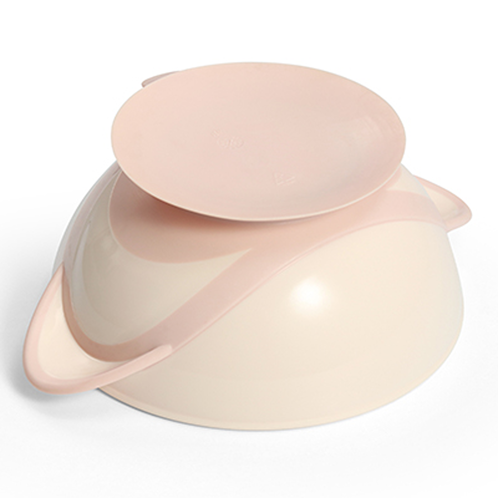 Ciotola con Ventosa E Ccchiaio Rosa