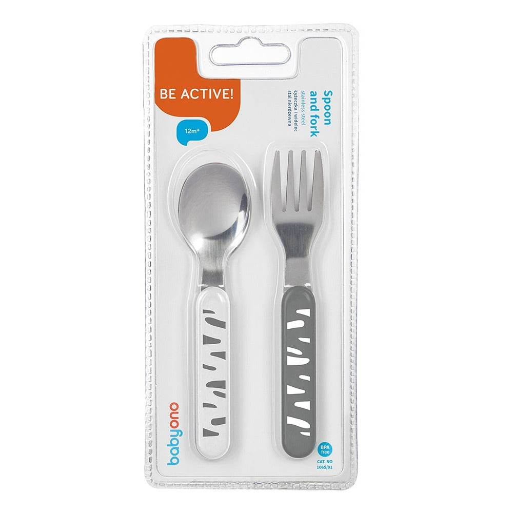 Set Posate in Acciaio Inossidabile Grigio