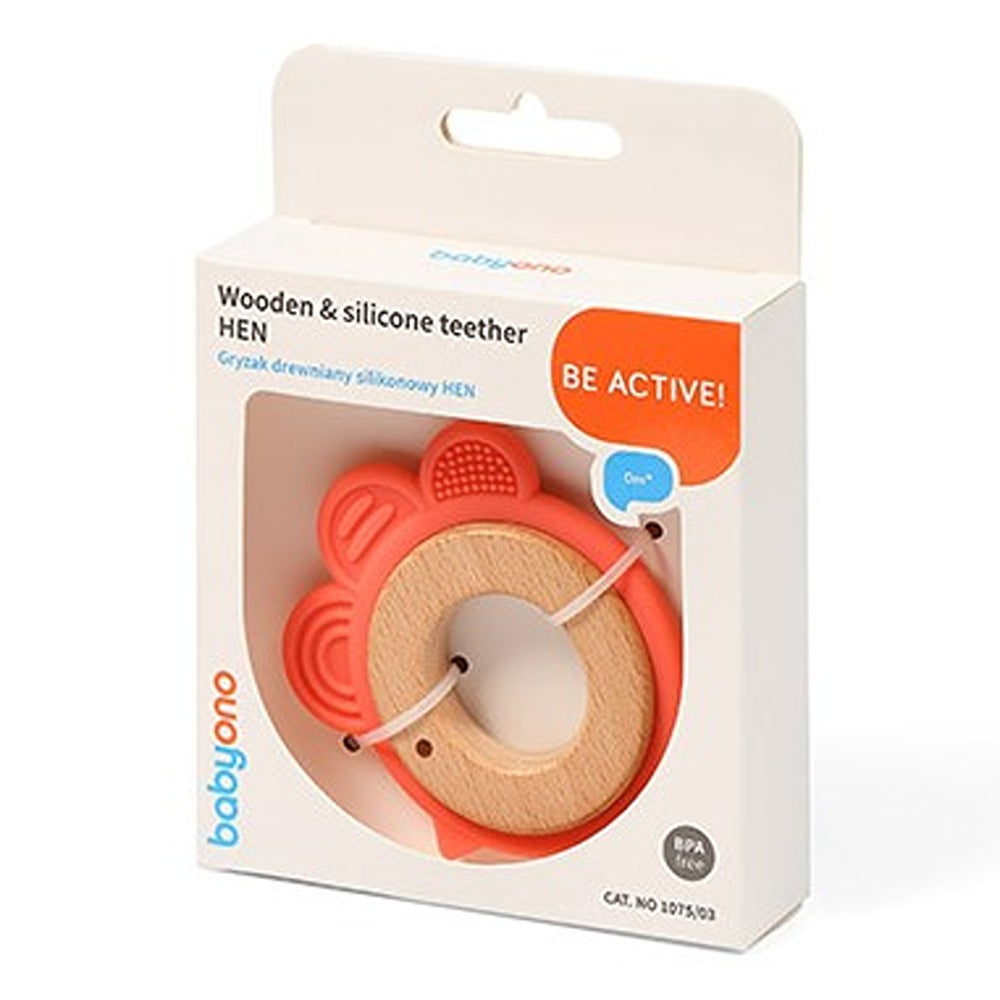 Massaggiagengive Legno E Silicone Hen