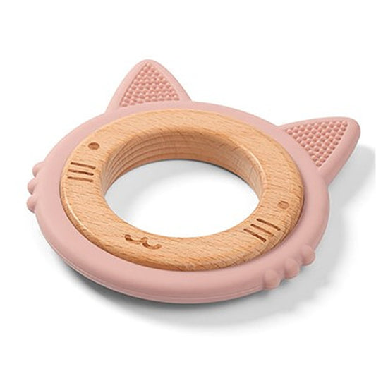 Massaggiagengive Legno E Silicone Gattino