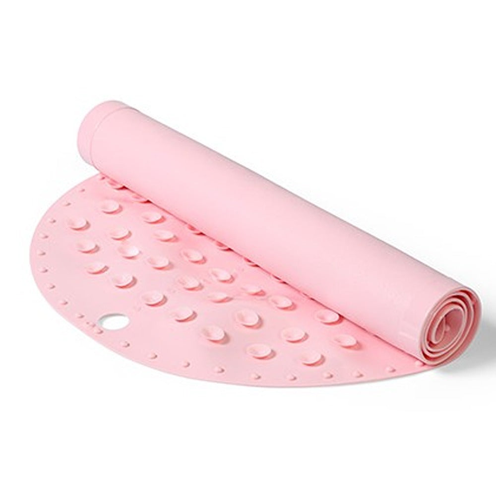 Tappetino da Bagno Antiscivolo 55x35 cm Rosa