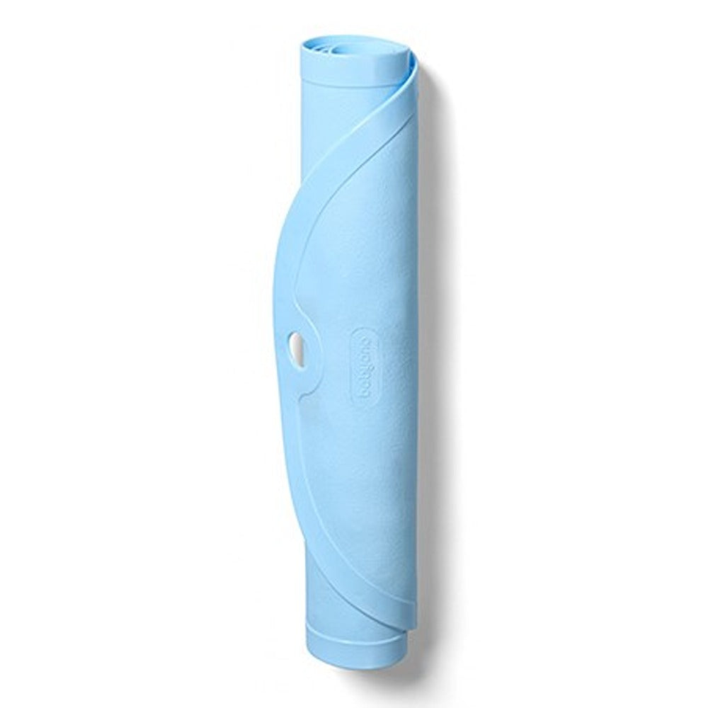 Tappetino da Bagno Antiscivolo 55x35 cm Blu