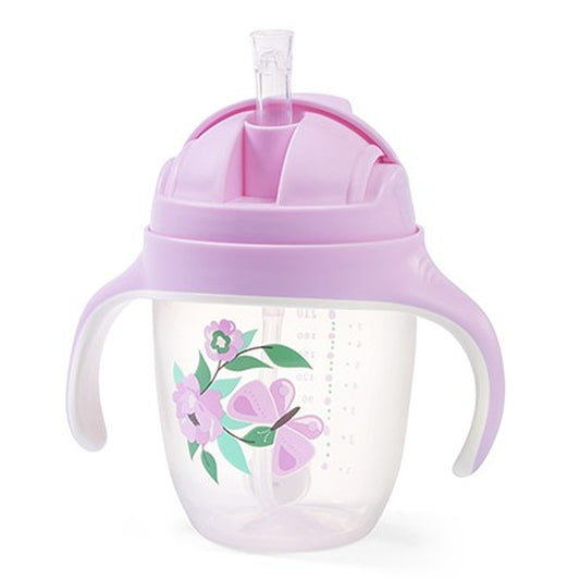 Tazza con Cannuccia Appesantita 240 ml Porpora