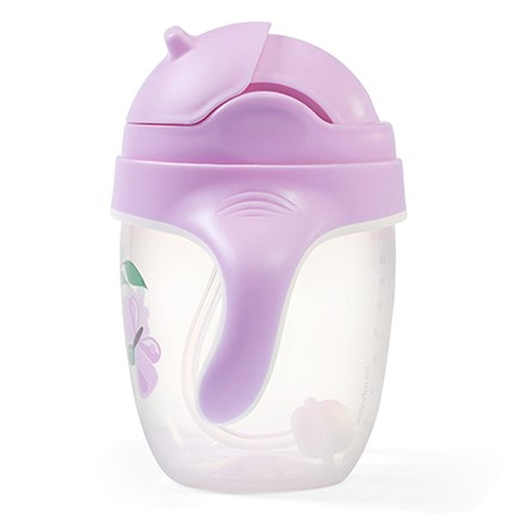 Tazza con Cannuccia Appesantita 240 ml Porpora