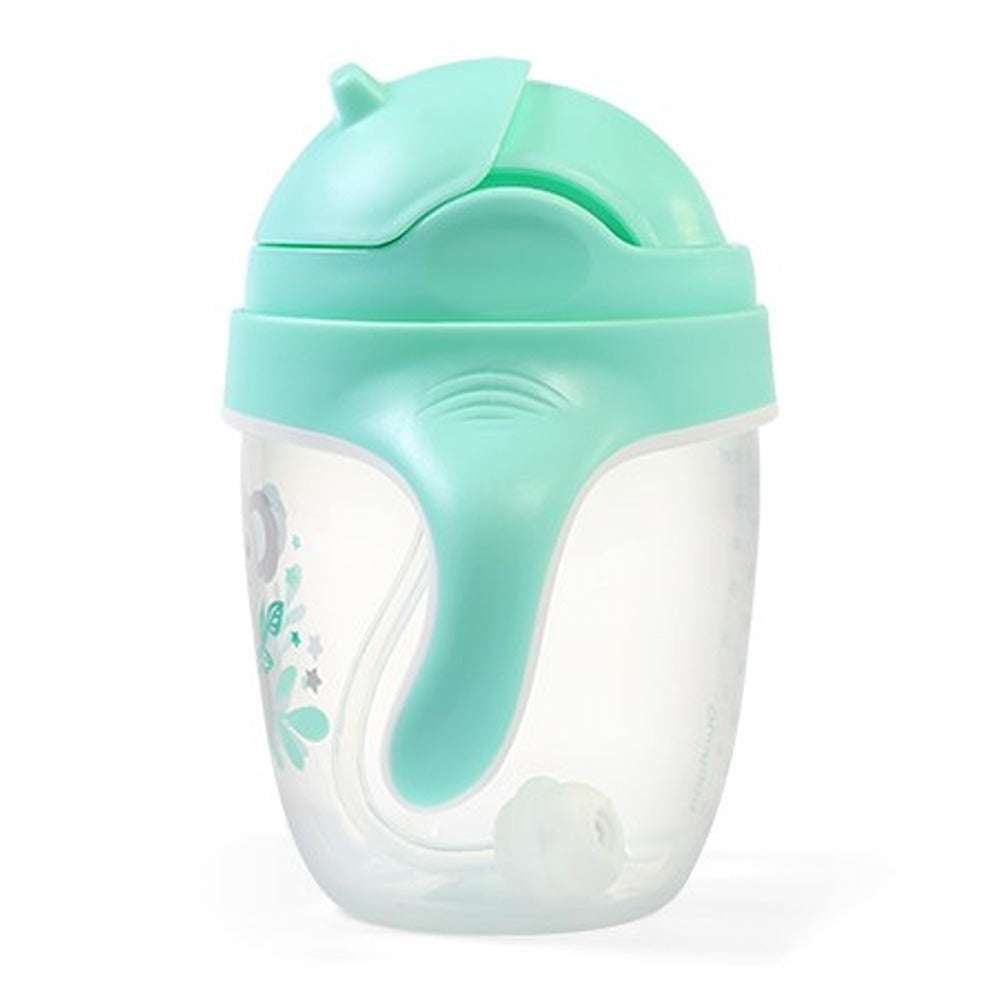 Tazza con Cannuccia Appesantita 240 ml Verde