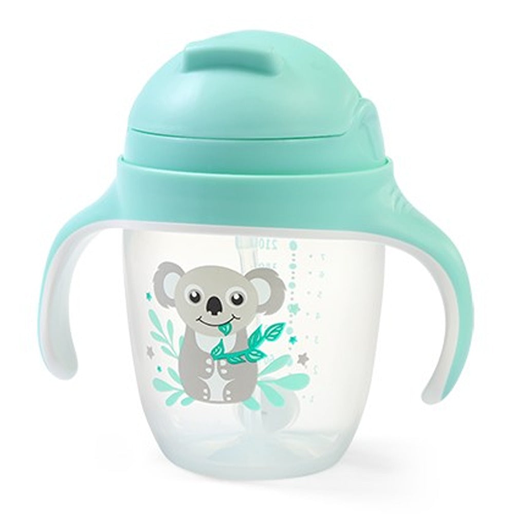 Tazza con Cannuccia Appesantita 240 ml Verde