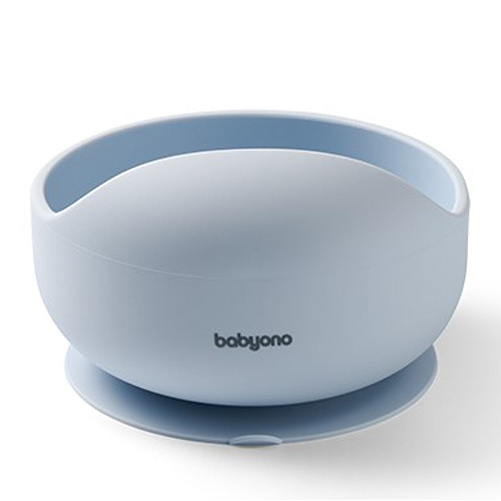 Ciotola con Ventosa in Silicone Blu