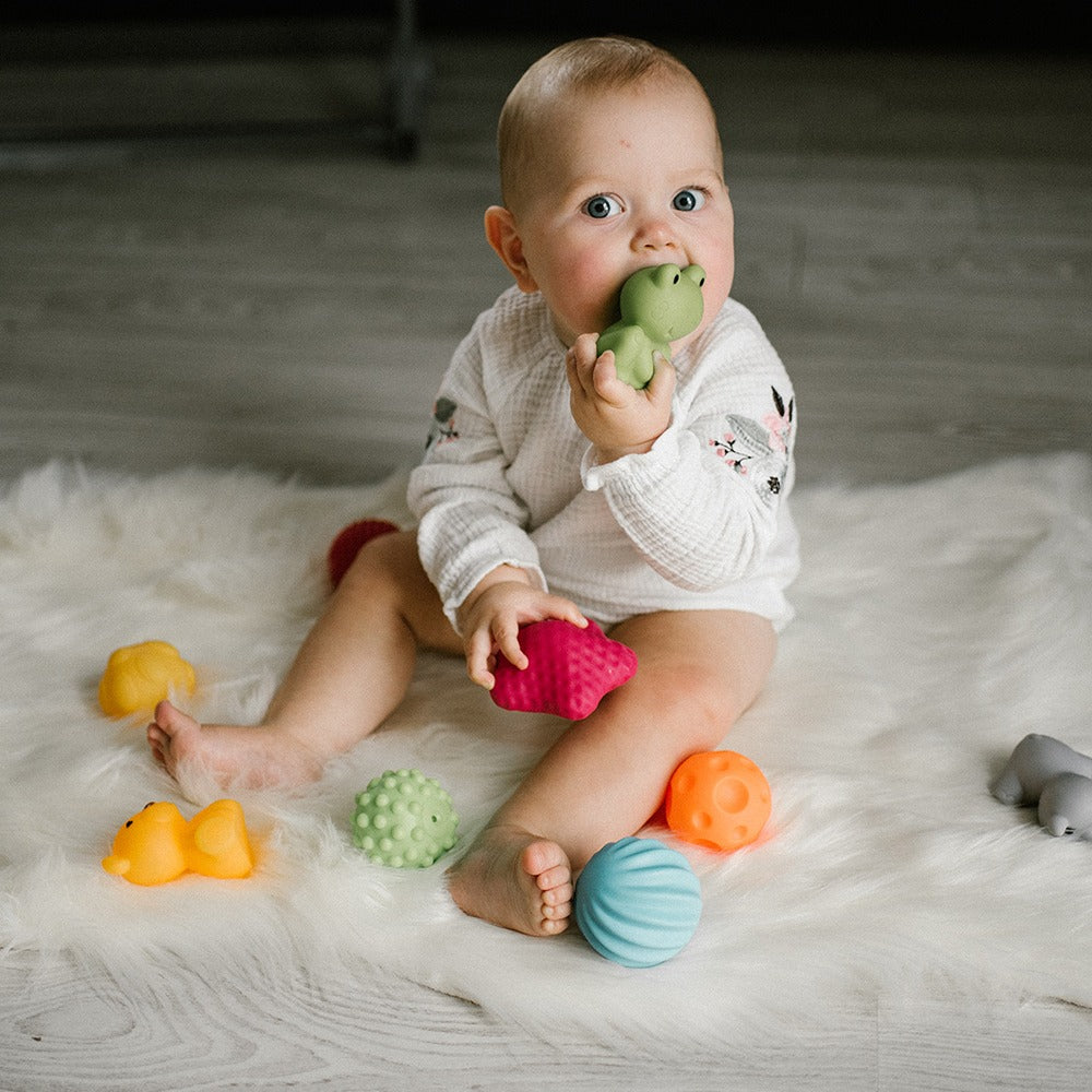 Palline Sensoriali in Silicone 6 pezzi