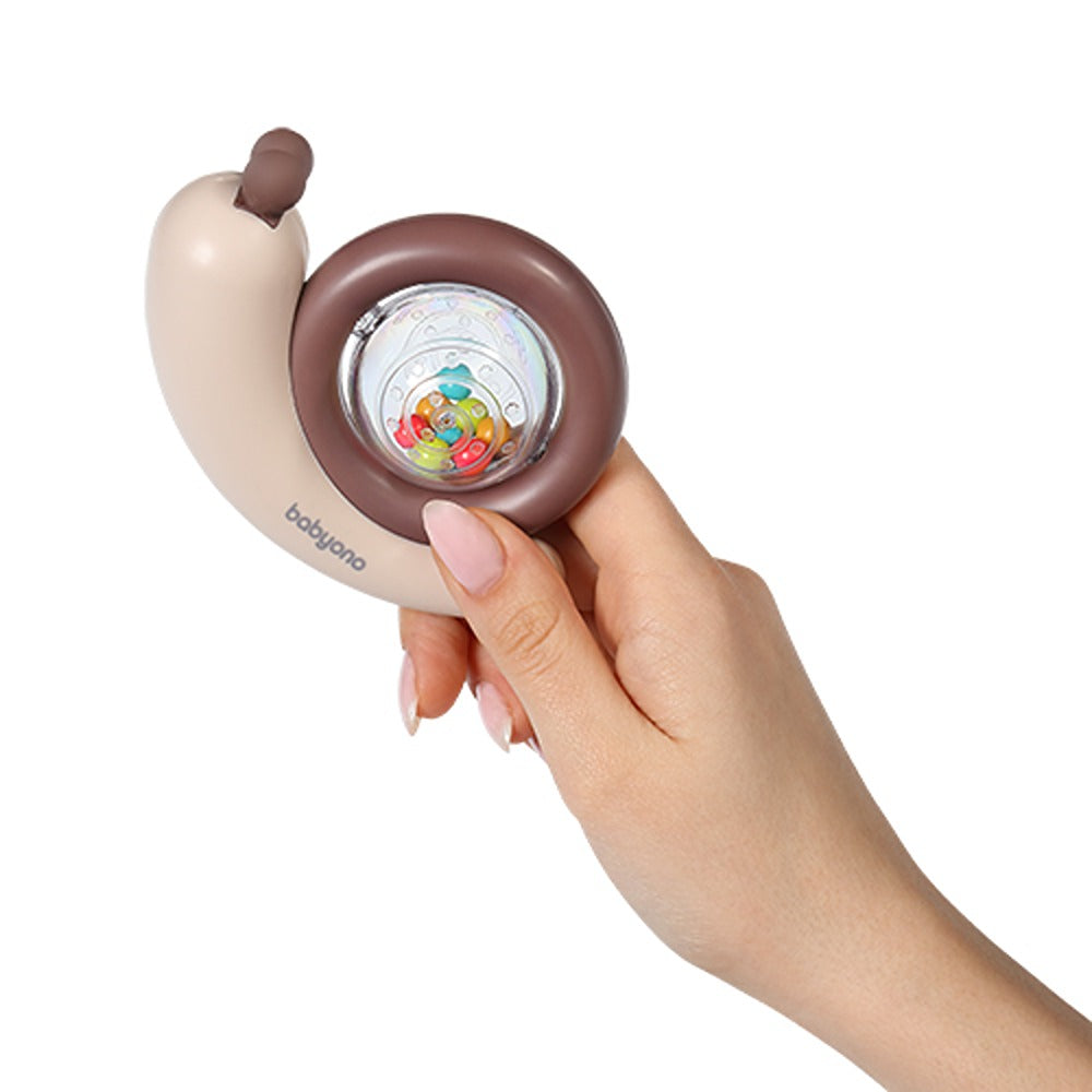 Hochet en forme d'escargot 