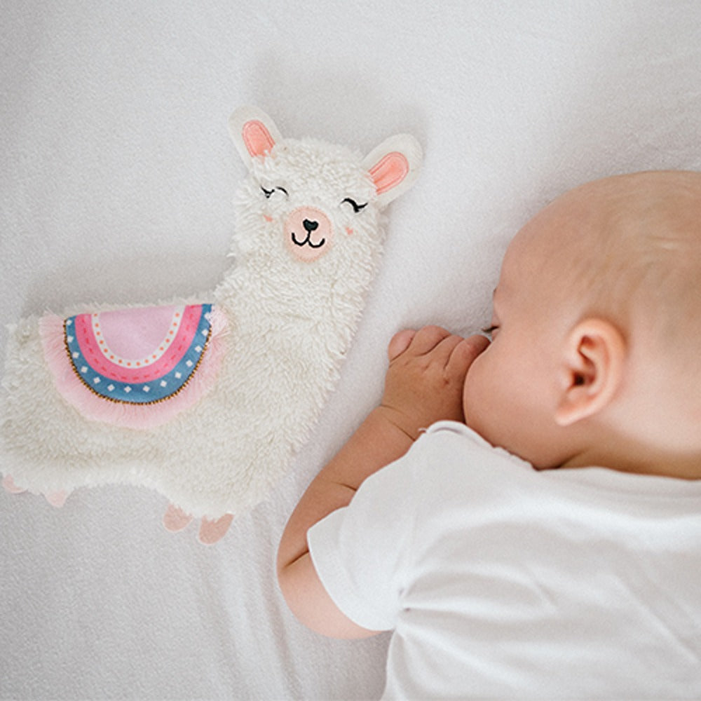Peluche Piatto Lama Lulu Rosa